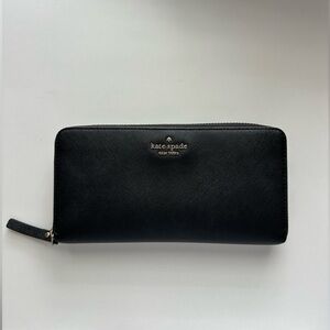 Kate Spade New York Saffiano Leather Zip Around Wallet